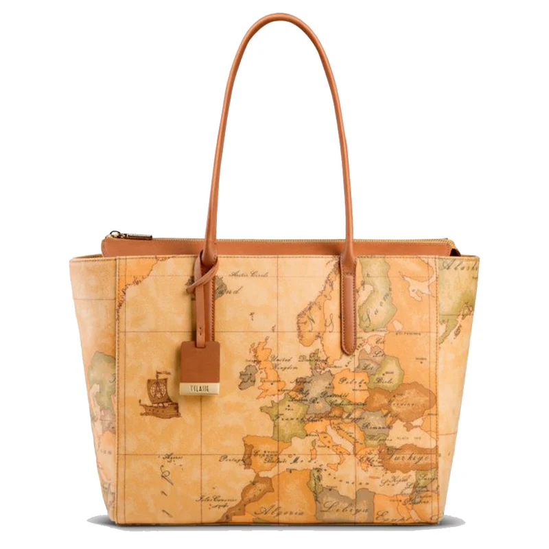 Borsa Shopping Grande Donna 1A Classe Alviero Martini linea Geo Classic D085