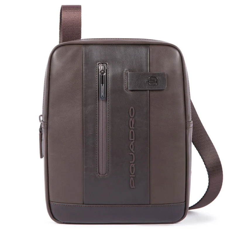 Borsello Organizzato Piquadro in Pelle Marrone Porta iPad®10,5"/iPad 9,7" - CA1816UB00 Linea Urban