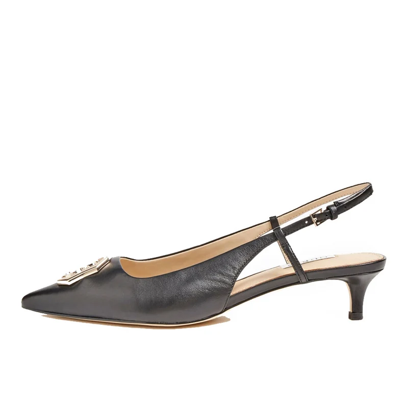 Sandali in Pelle Donna GUESS linea Jessena colore Nero