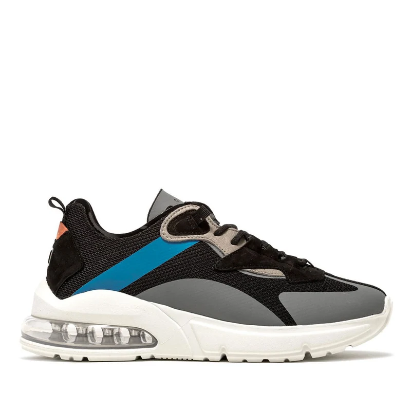Scarpe Uomo D.A.T.E. Sneakers linea Aura Net colore Nero