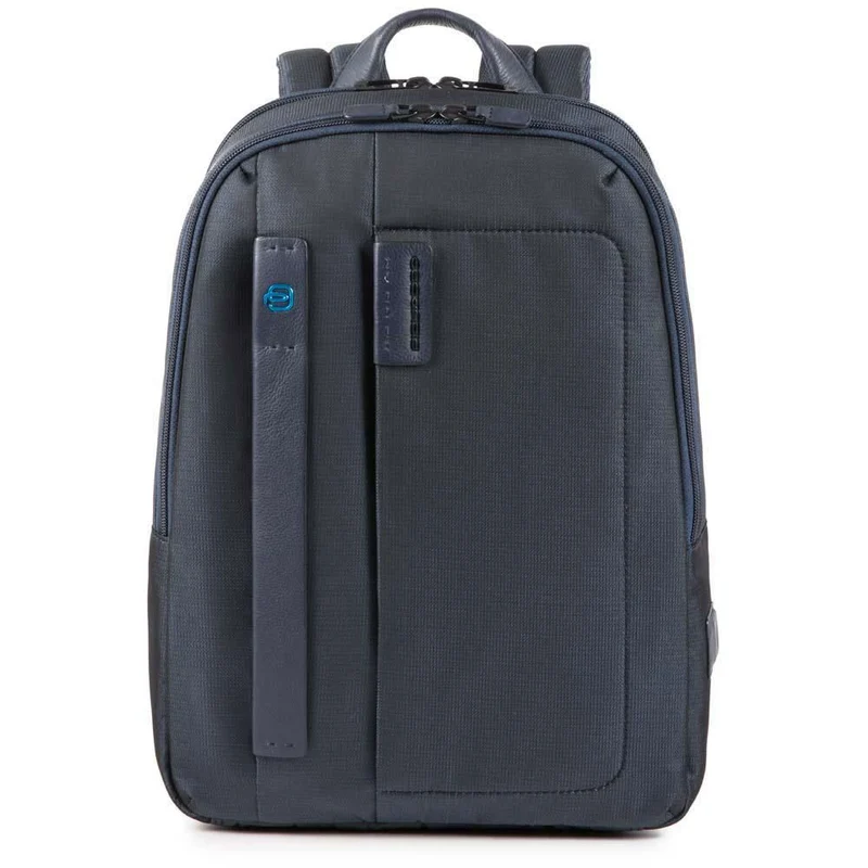 Zaino PIQUADRO Porta Pc 14" e Tablet - CA3869P16 in Tessuto Colore Chevron - Blu
