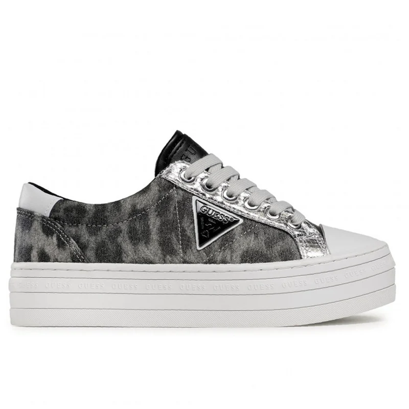 Scarpe Donna GUESS Sneakers Linea Brodey Colore Leo Gray