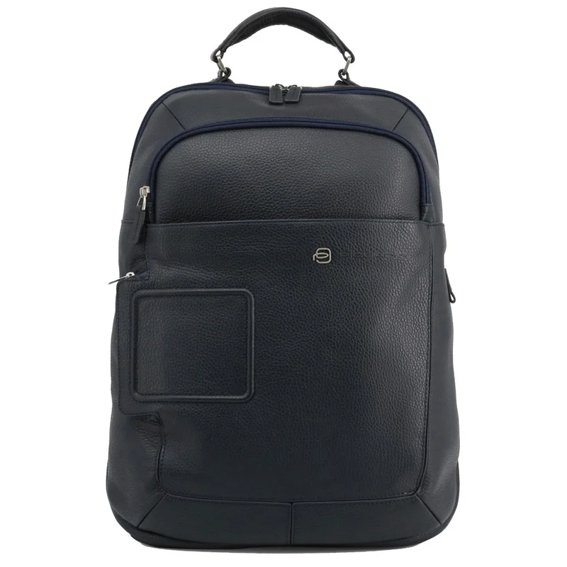 Zaino PIQUADRO Vibe in Pelle con Porta Computer 15.6" e Tablet - CA3772VI Blu