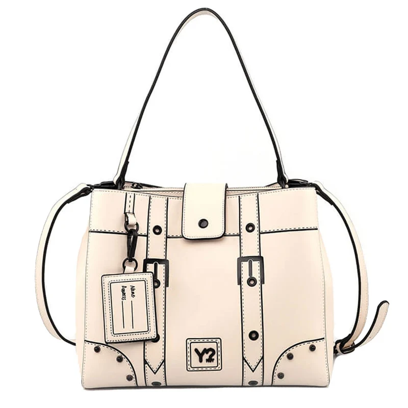 Borsa Donna a Spalla Y NOT linea Dream Monochrome Milk D007