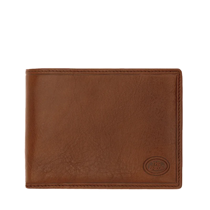 Portafoglio Uomo con Pattina THE BRIDGE linea Story in Pelle Marrone