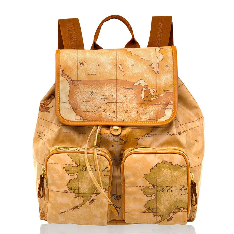 Zaino Donna con Tasche 1A Classe Alviero Martini Geo Soft N734